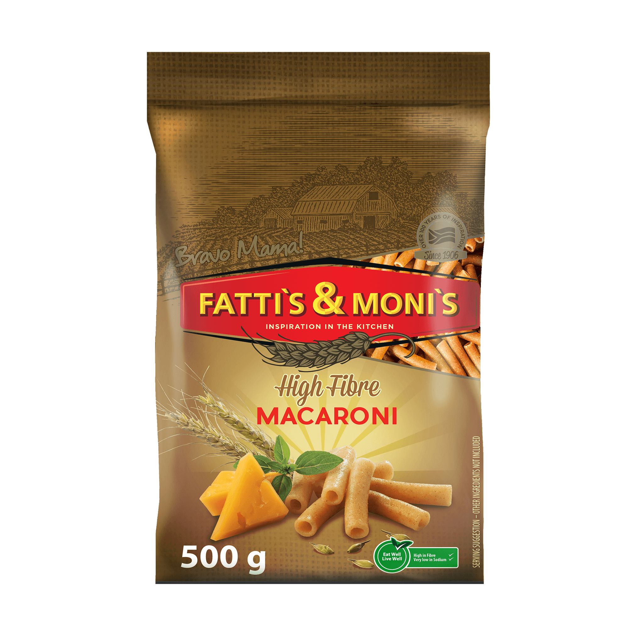 Fattis and Monis High Fibre Macaroni